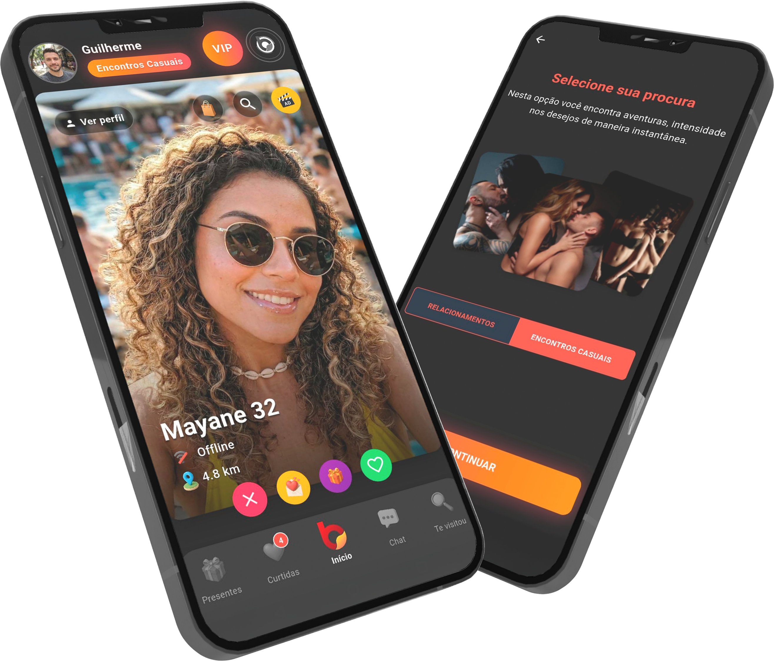 Perfil Encontros Casuais